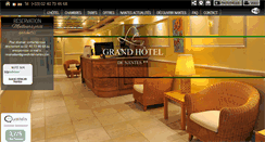 Desktop Screenshot of grandhotel-nantes.com